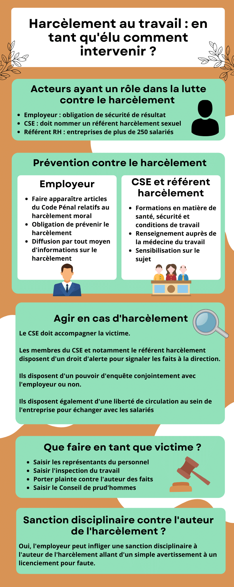 Harcèlement au travail : en tant qu’élu comment intervenir ?