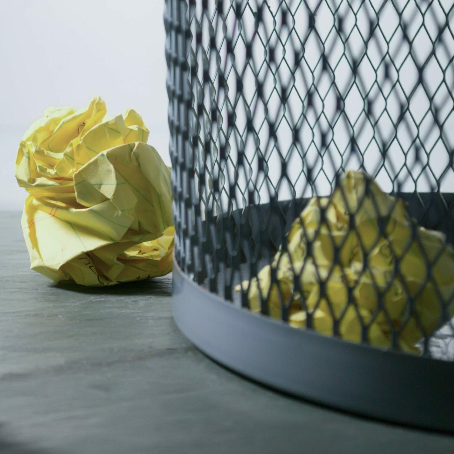 tri des déchets papier